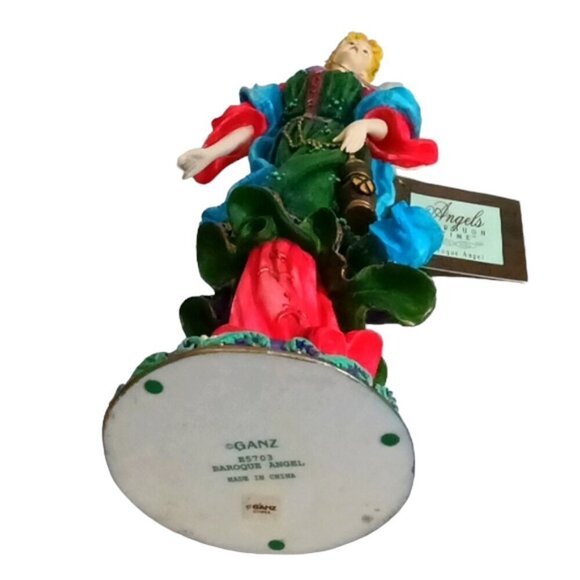 Ganz E5703 Angels Through Time "Baroque Angel" 12 Inches High New in Box - Picture 8 of 13